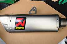 Ponteira Akrapovic original ou linha completa, Suzuki GSXR 1000 L7