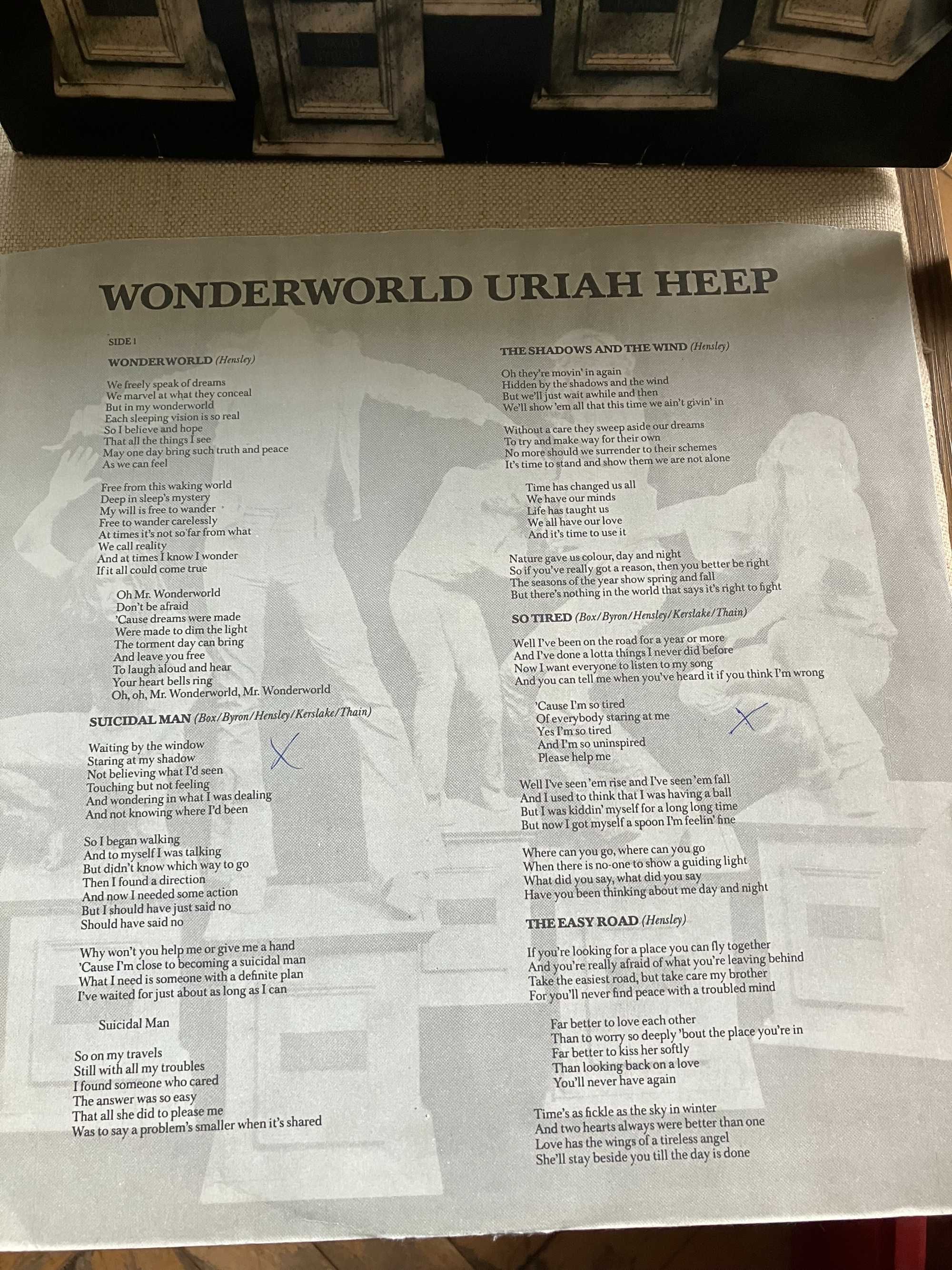 Winyl Uriah Heep " Wonderworld " mint