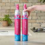 Butle sodastream quick connect różowe Nowe pełne