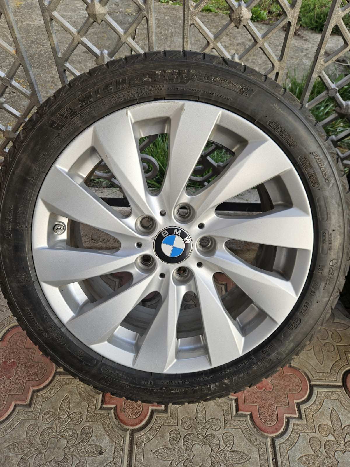 Диски з шинами  з BMW 5x120 245/45/17 мішелін, ціна за комплект