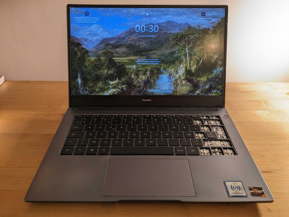 HUAWEI MateBook D 14 2020 - teclado morto