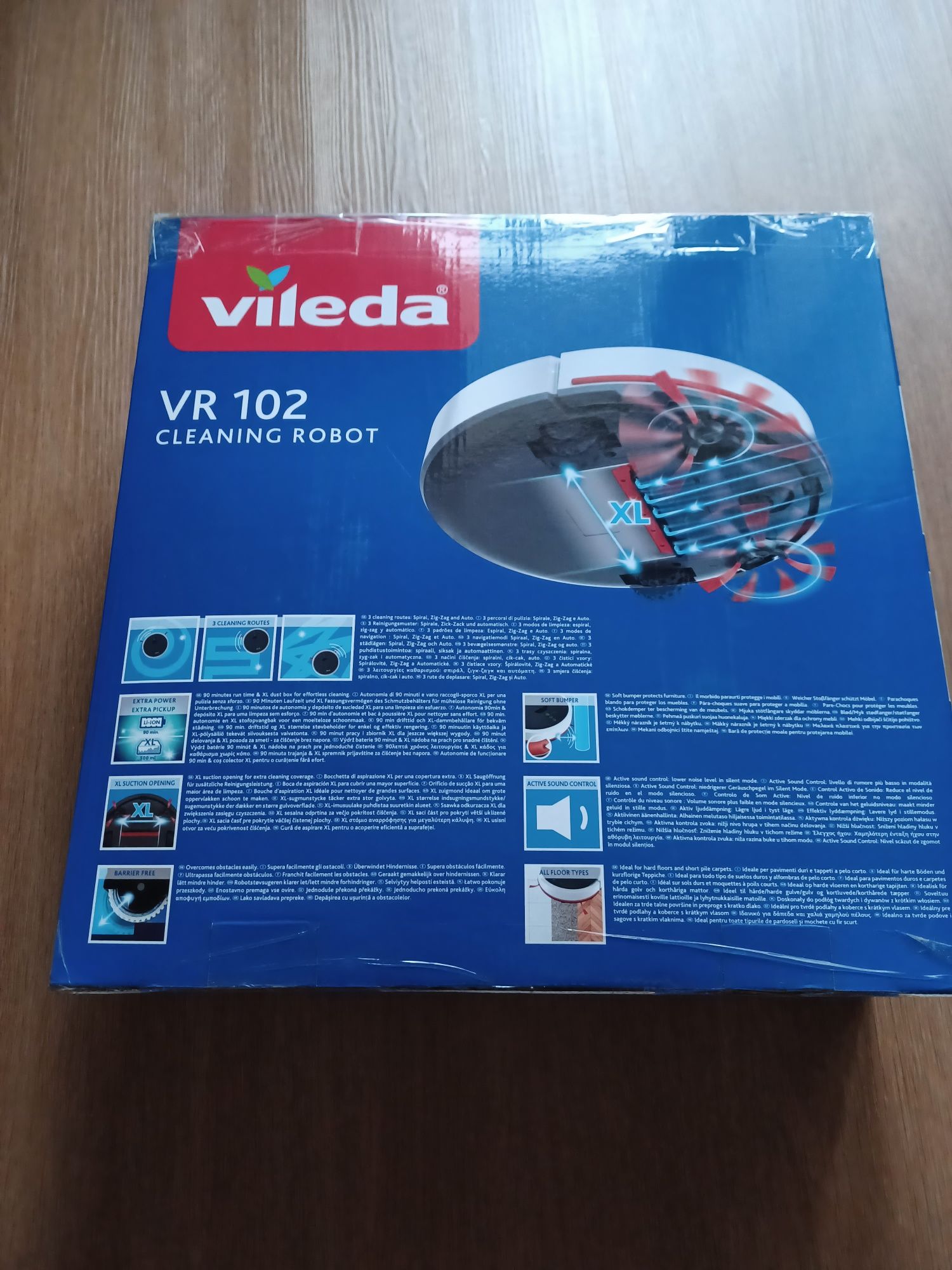 Vendo aspirador Robot Vileda VR 102 novo