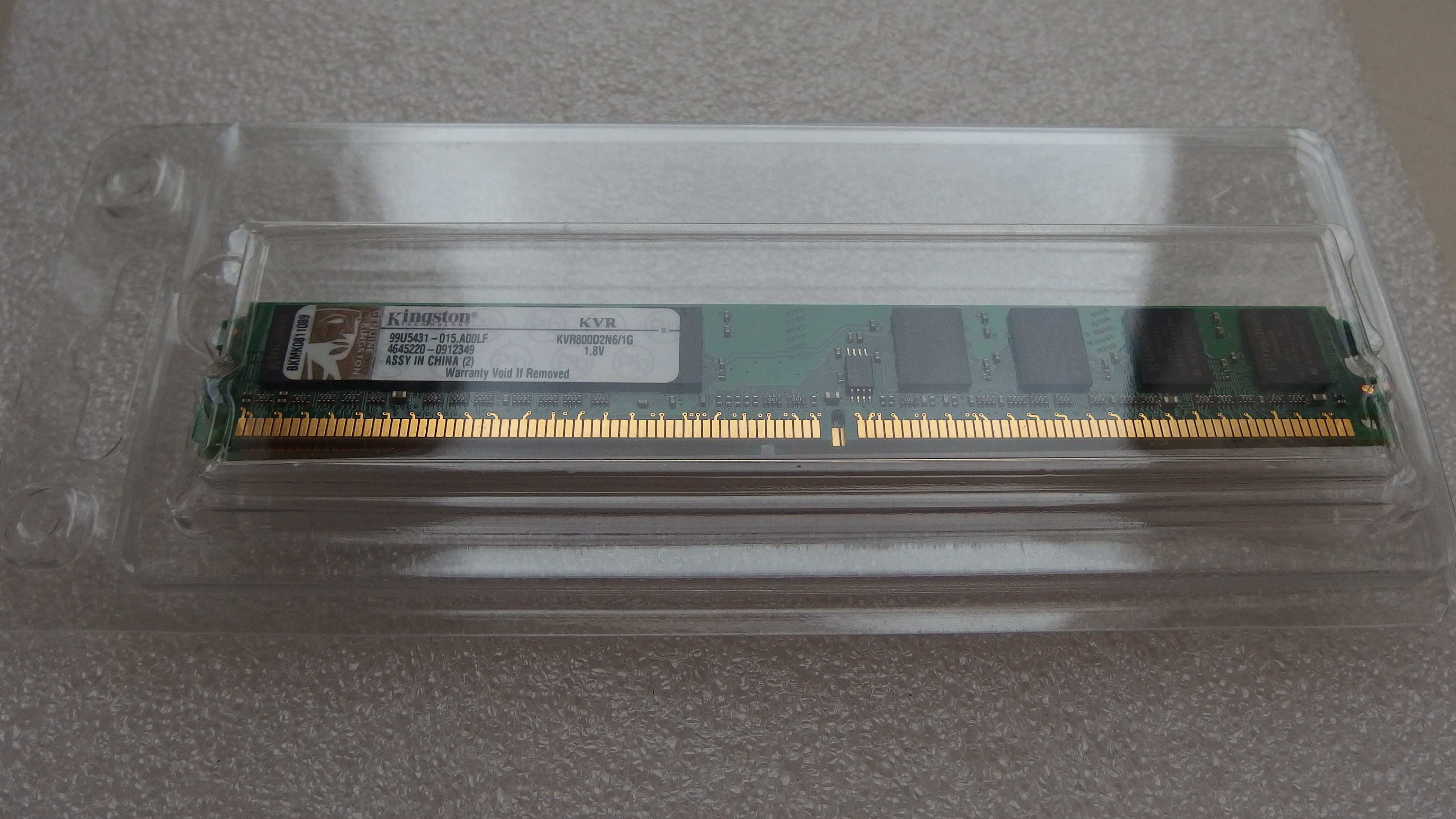 Оперативная память DDR2 Kingston 1 Gb PC2-6400 (800)