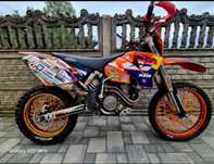 KTM Racing 525 EXC Skrzynia 6ka Rozrusznik/Światła Dużo akcesorii