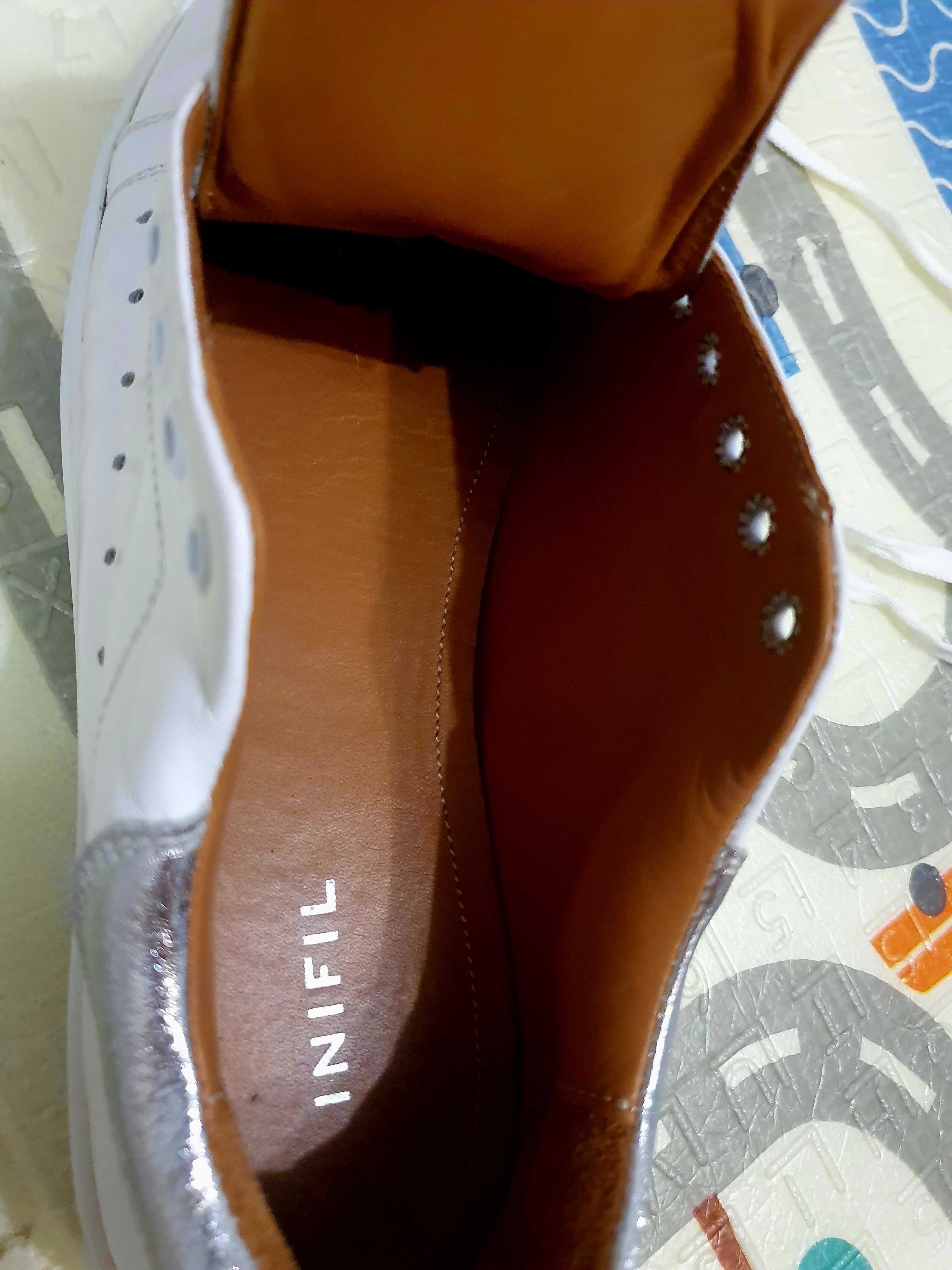 Шкіряні кросівки INIFIL,розмір 39