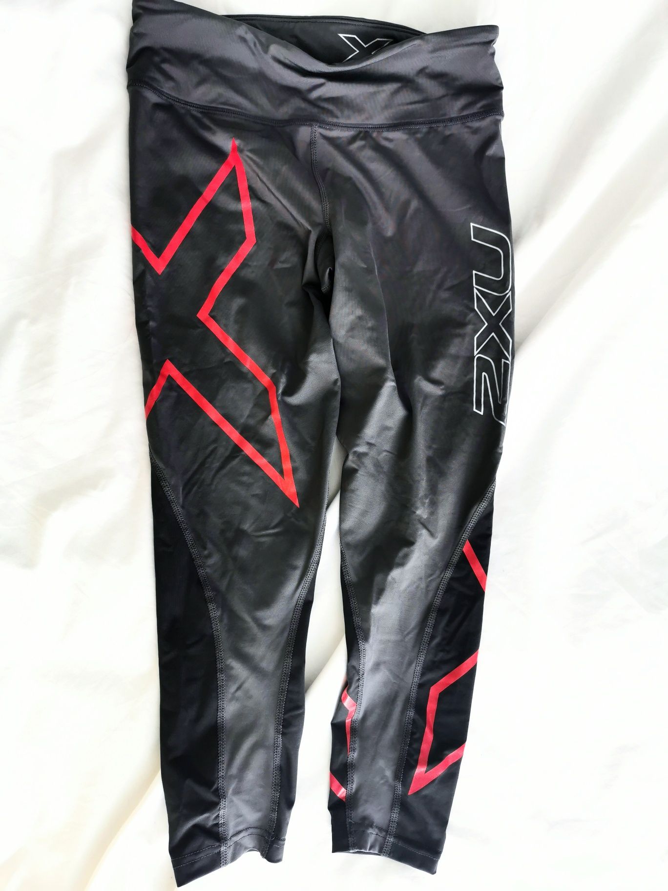 Legginsy bezszwowe trekkingowe sportowe damskie 2XU r S nowe
