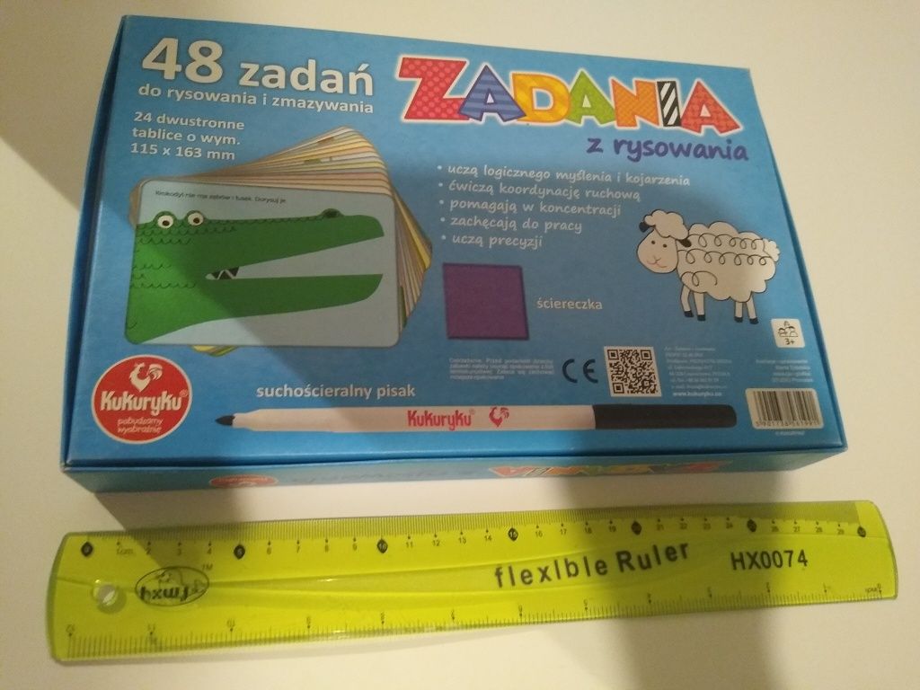 Zabawka edukacyjna- Zadania z rysowania