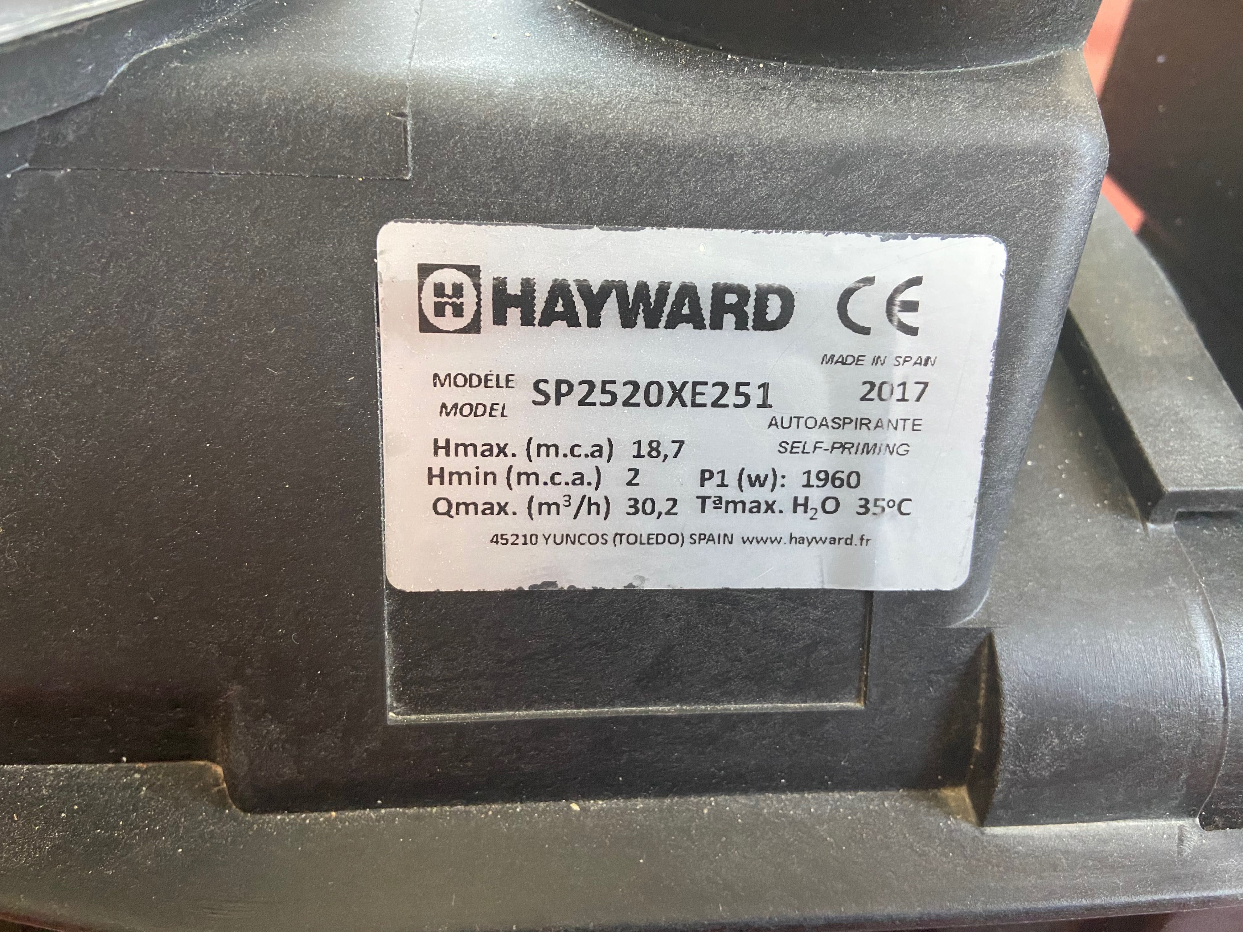 Насос для бассейну HAYWARD SP2520XE251