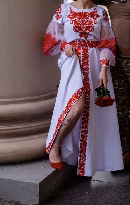 Платье вышиванка