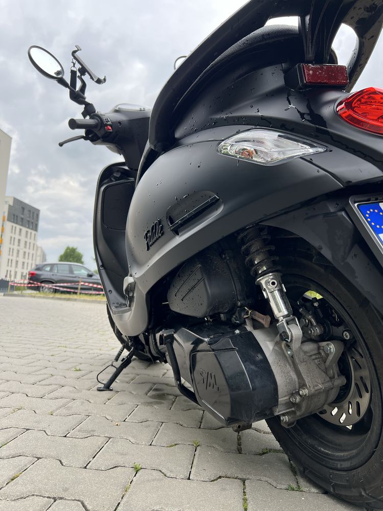 SYM Fiddle | 2024 | przebieg 1536km | pierwszy wlasciciel | gwarancja