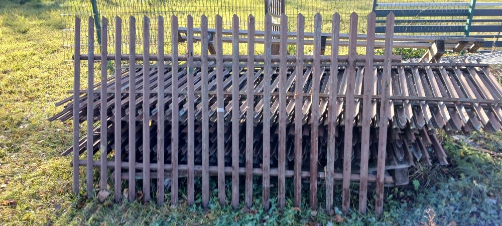 Sprzedam ogrodzenie z kątowników