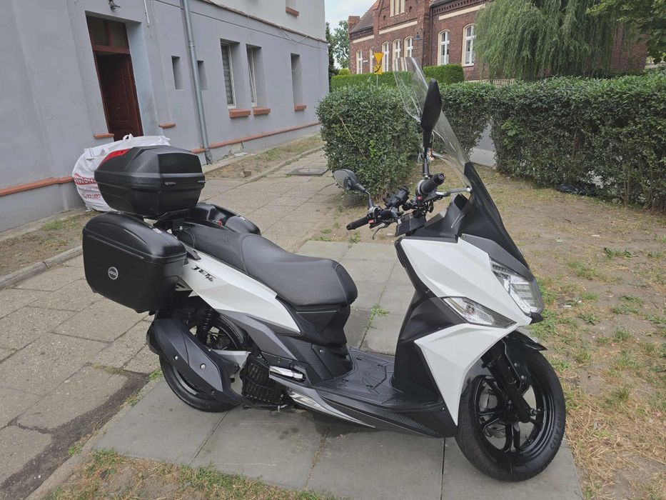 SYM Jet 14 125 zarejestrowany na 50ccm