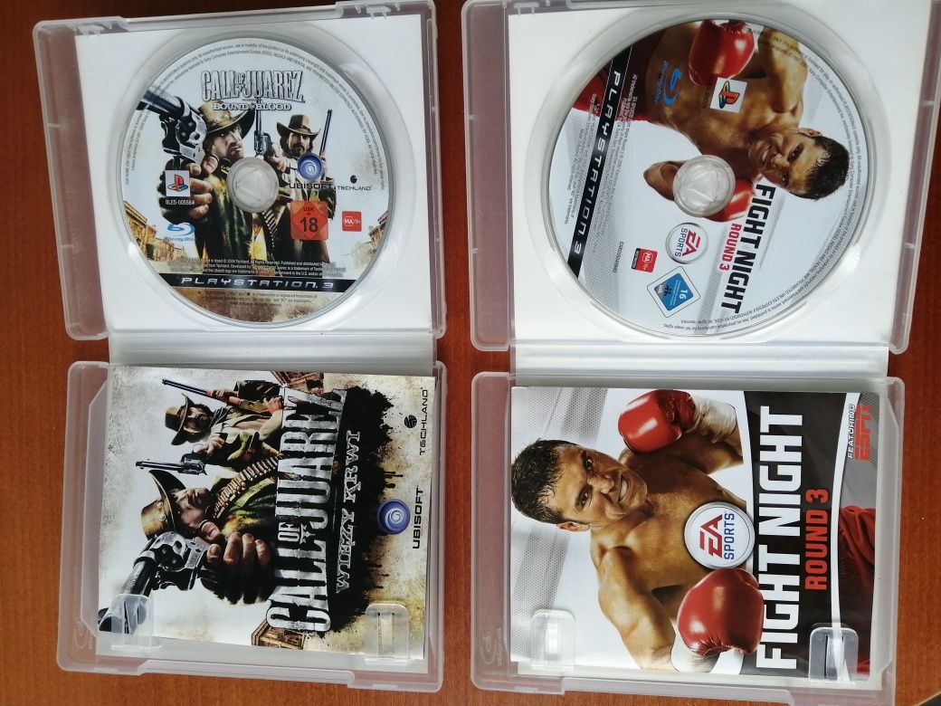 4 gy ps3 fight night, call of Juarez, fifa, brink