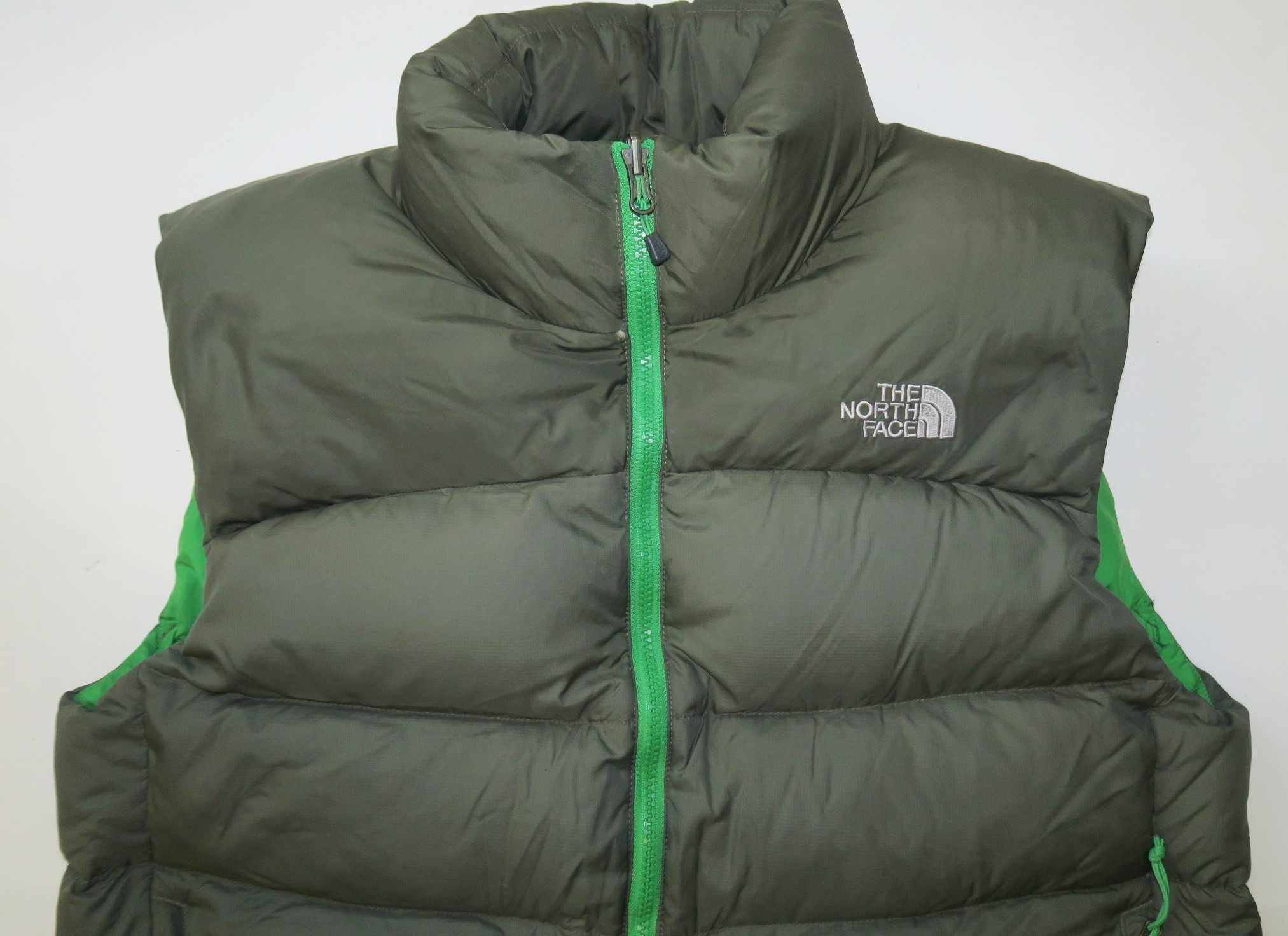 The North Face kamizelka puchowa khaki outdoor M