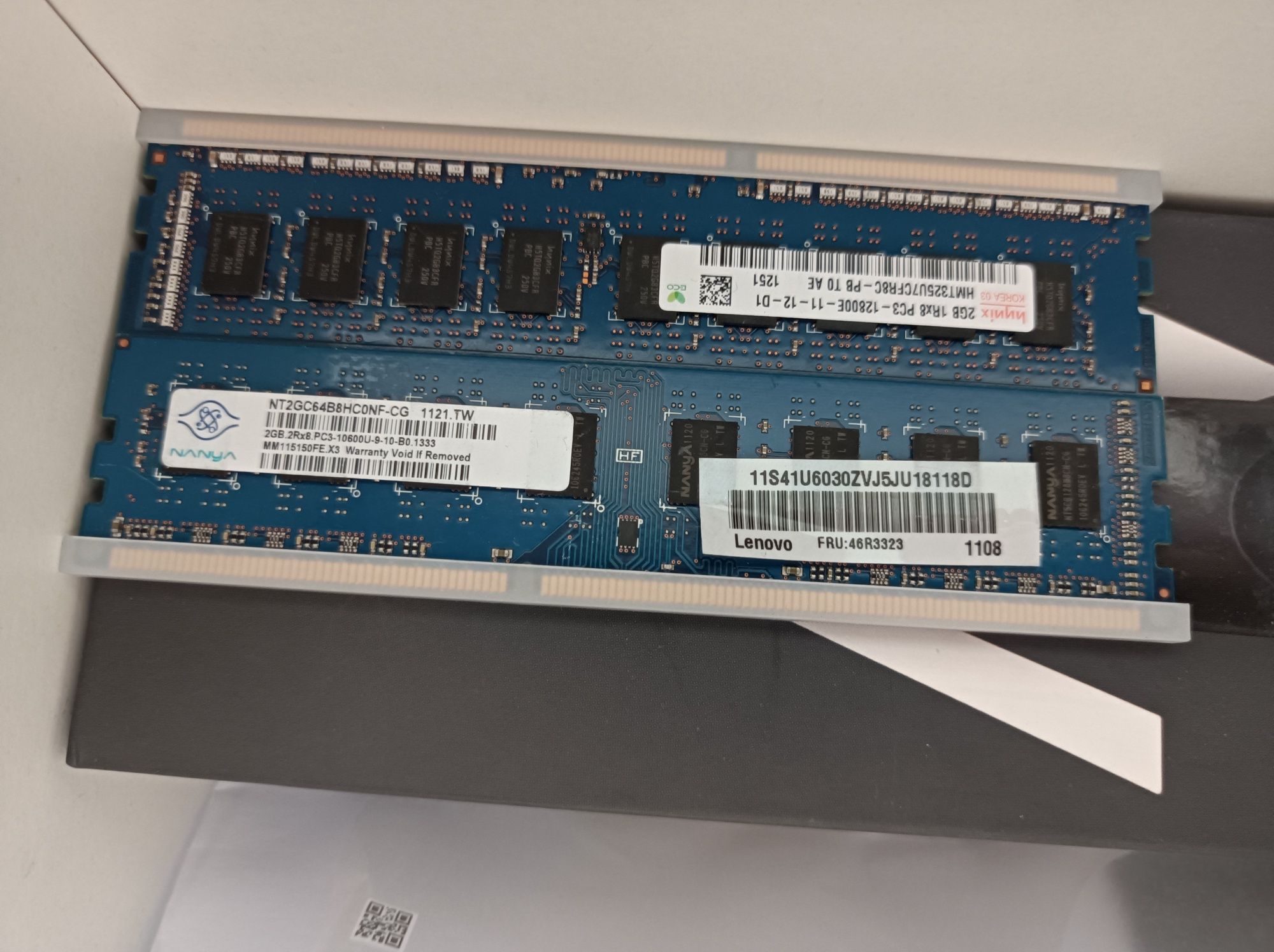 Pamięć ram 2x2gb ddr3