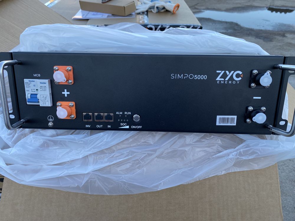 LiFePO4 (LFP) батареї ZYC SIMPO 5000