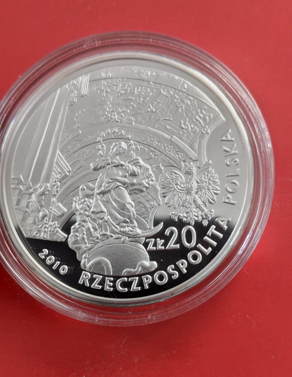 Moneta srebrna 20 zł Krzeszów