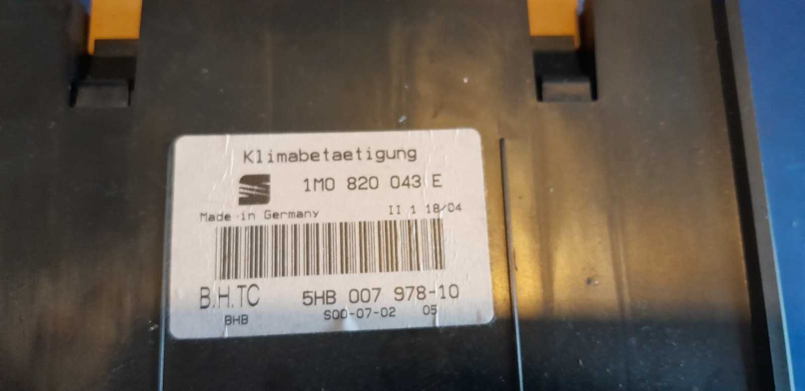 Panel klimatyzacji nawiewu Seat Leon mk1 Toledo 2 1M0'820043E