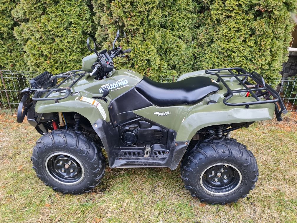 Quad Suzuki Kingquad 700 4x4 WTRYSK ! 2006 Zadbany !  Zarejestrowany !