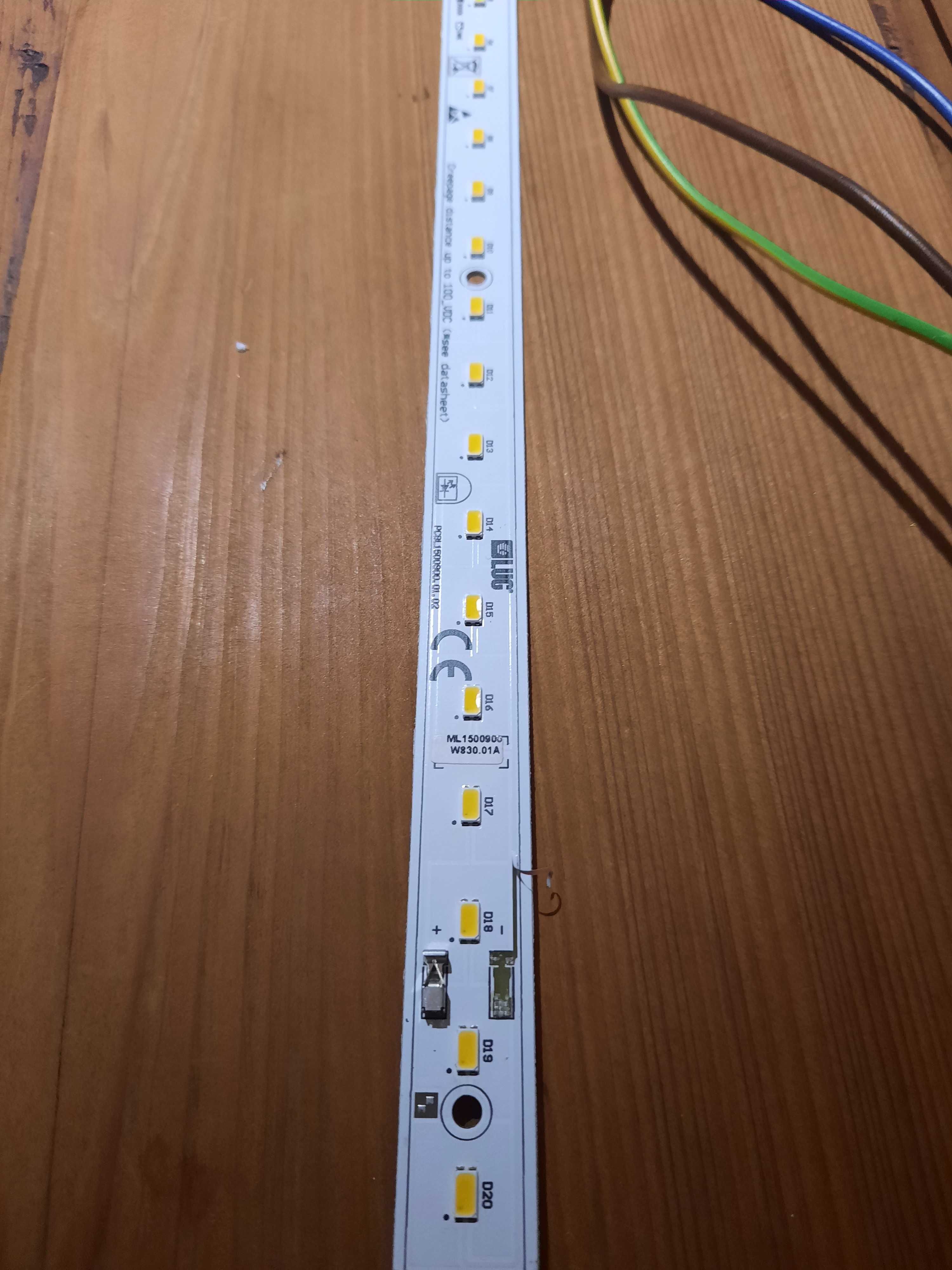 Taśma led 2 metry z zasilaczem OSRAM prąd stały - 10 szt za 100 zł