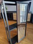 IKEA ENHET Szafka z lustrem antracyt 40x17x75 cm
