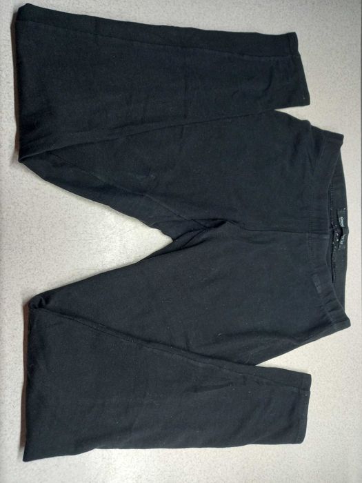 Czarne legginsy Sinsay XS getry elastyczne wygodne na co dzień