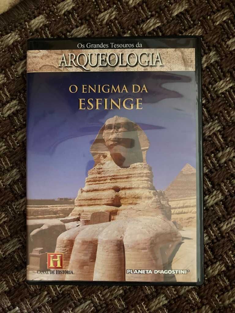 Antigo Egipto - 4 Livros capa dura / 4 DVDs / 4 fascículos / Oferta