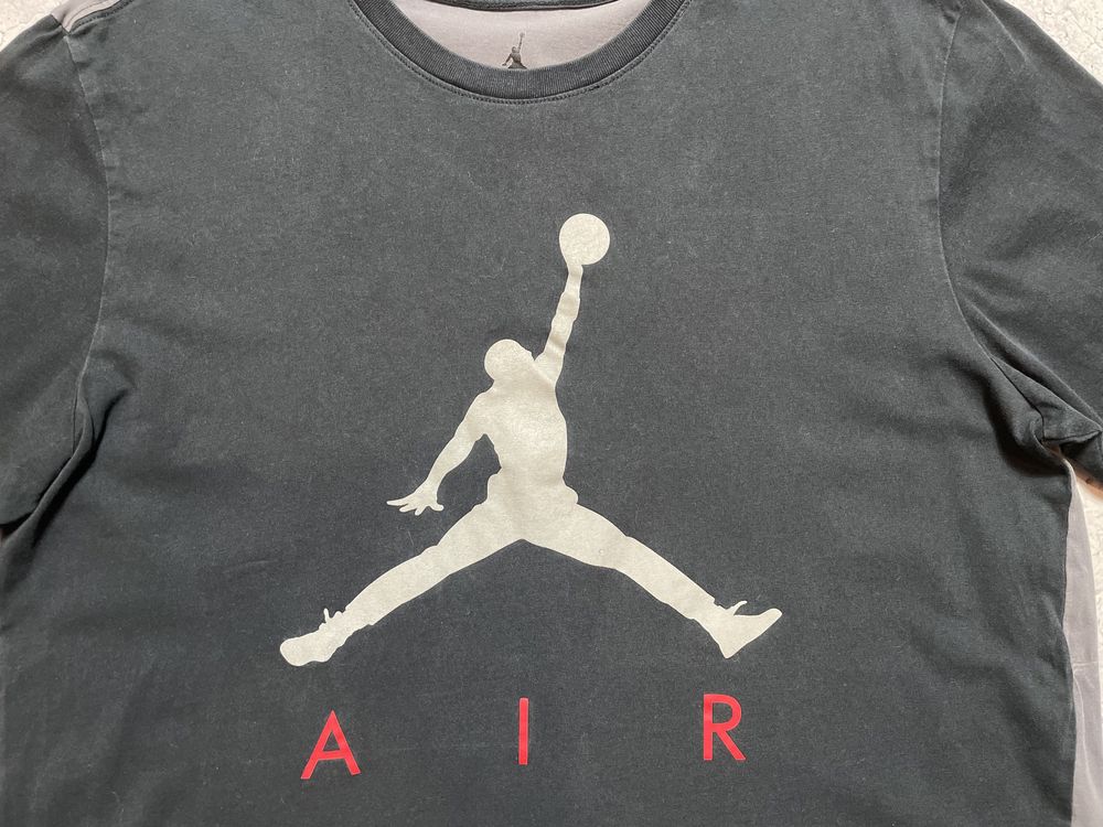 Мужская Футболка Nike Air Jordan С Большим Лого,Оригинал,Drill,L