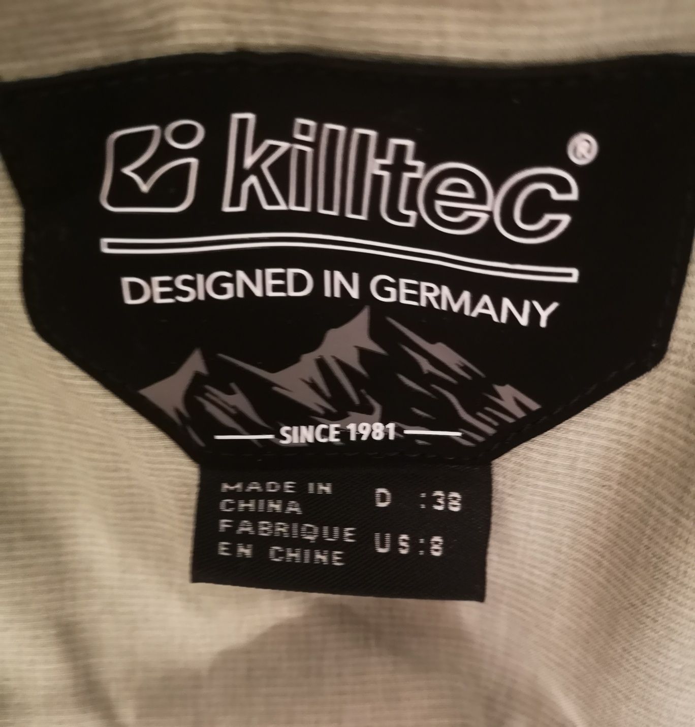 Kurtka Killtec r. M /38 softshell/kurtka outdoorowa z odpinanym kaptur