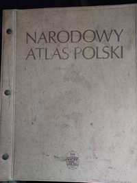 Narodowy Atlas Polski wydawnictwo ZNIO duży format