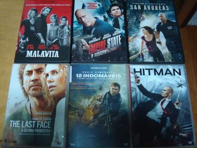 lote 13 dvds originais recentes novas entradas