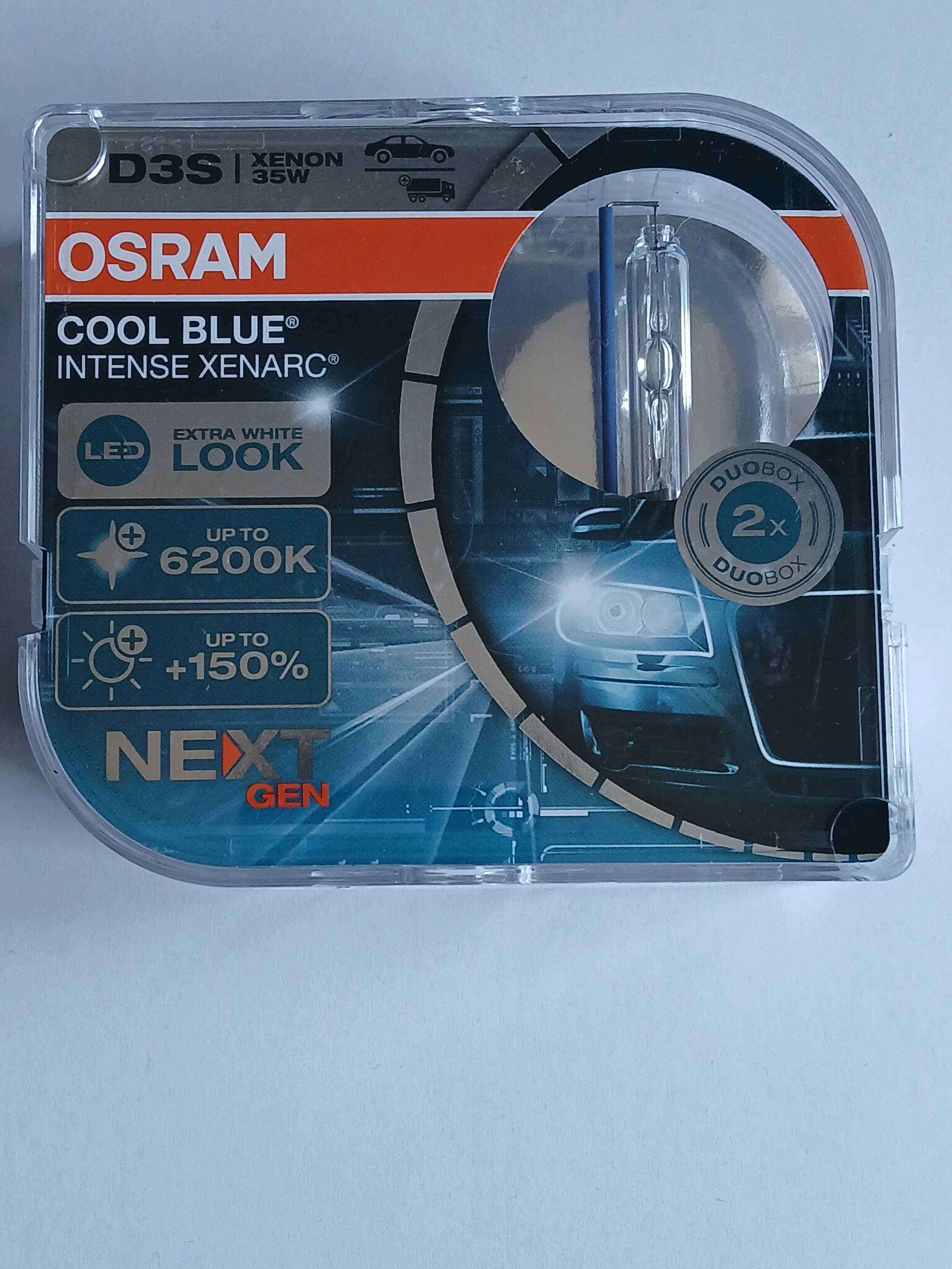 Żarówki OSRAM D3S cool blue intense next gen 6200K*Oryginał*nowe