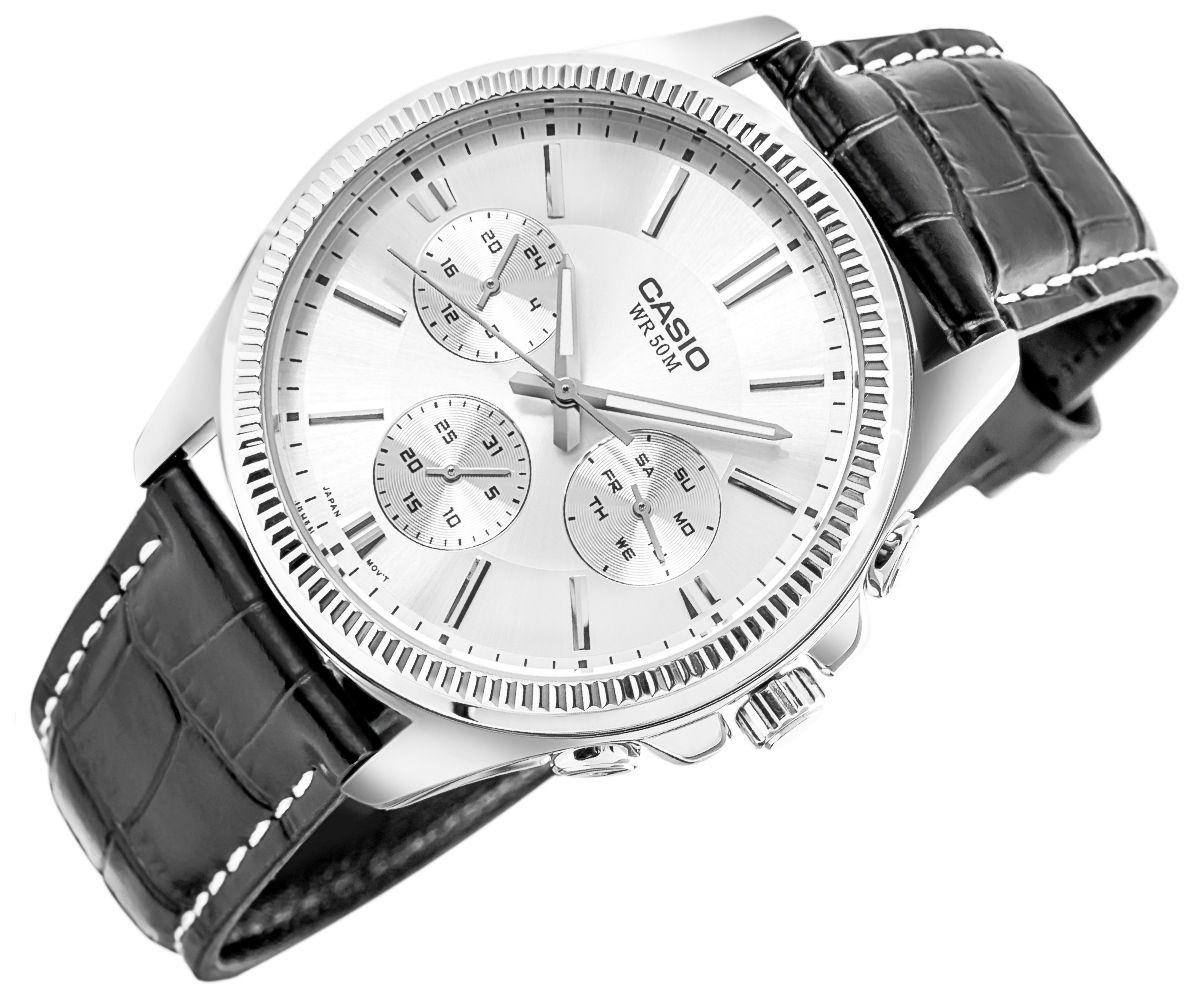 zegarek męski casio mtp-1375l-7avdf + box