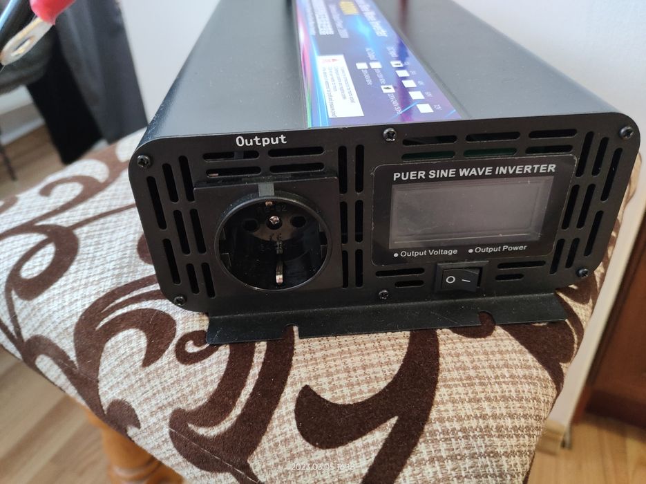 Упс дбж акб Lifepo4 12v 105ah, зарядка 50а, інвертор