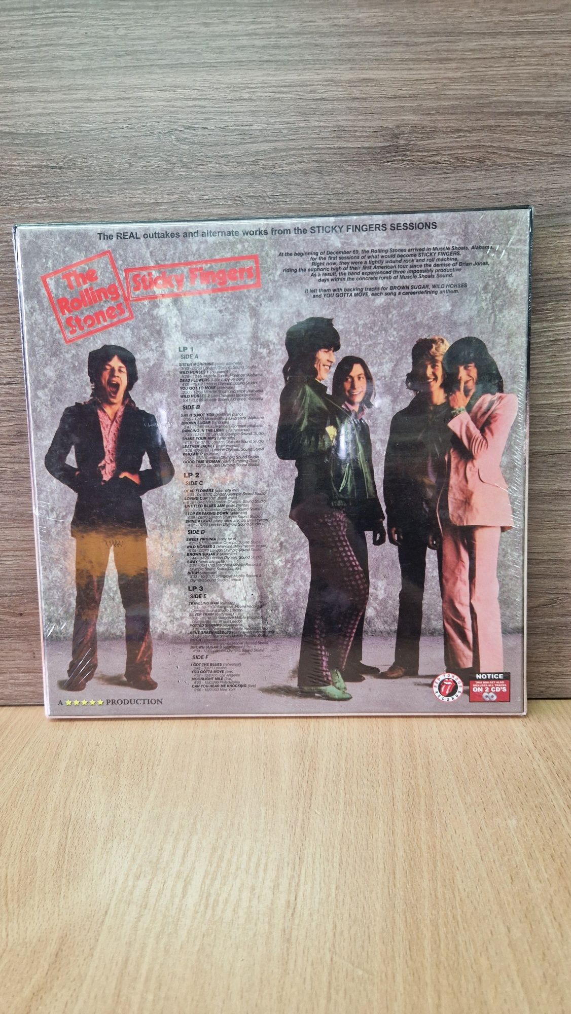 Бокс-сет вінилу гурту The Rolling Stones "Sticky Fingers"