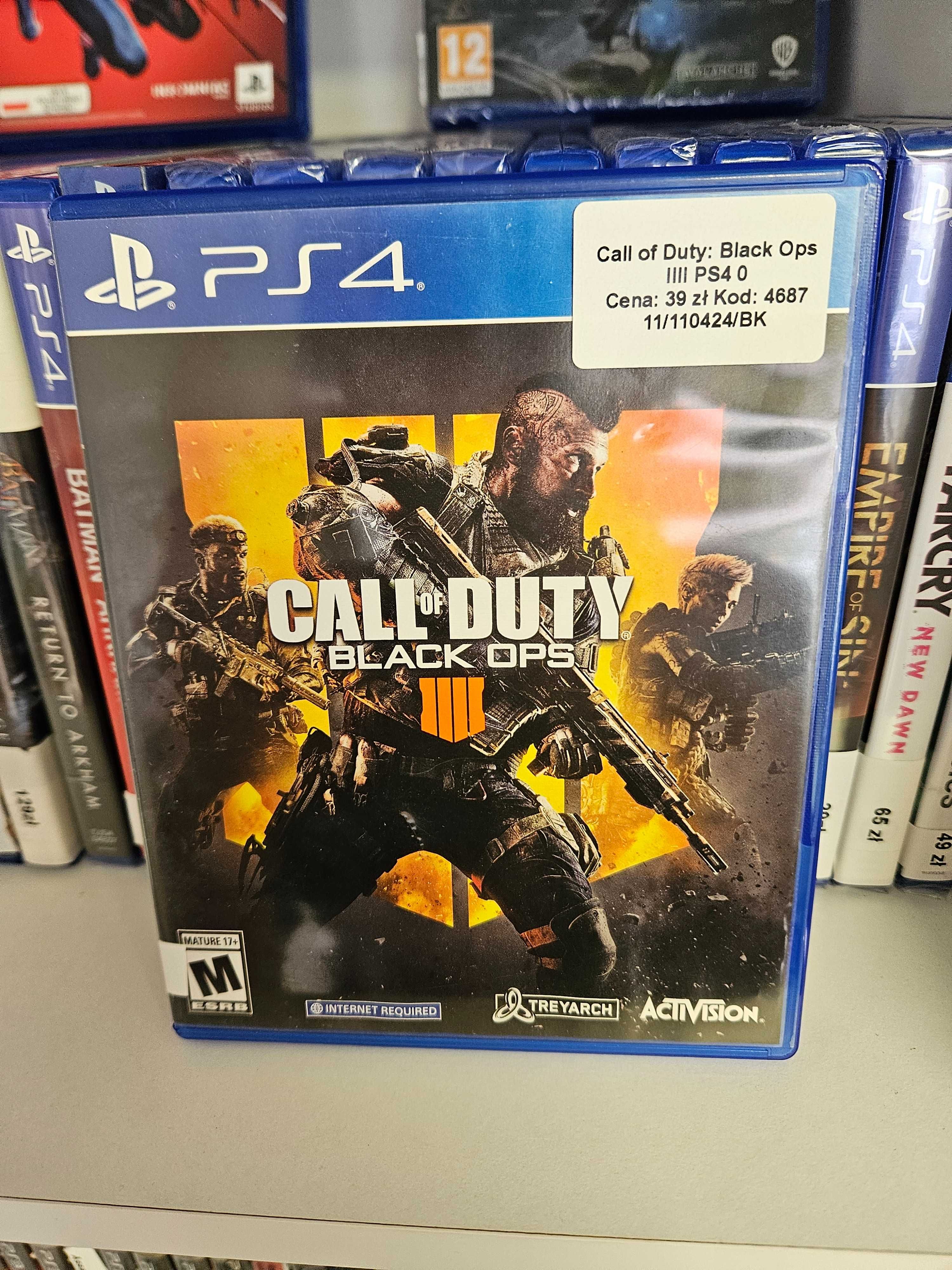 Call of Duty Black OPS IIII PS4 - As Game & GSM - 4687