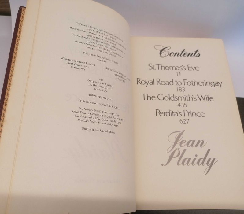 15 romances de Jean Plady em inglês