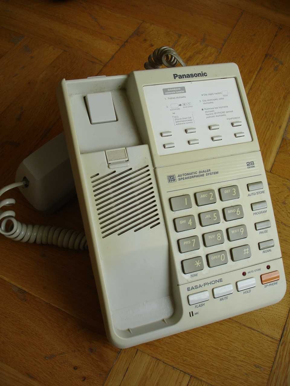 Telefon stacjonarny Panasonic Easa-Phone KX-T2315PD