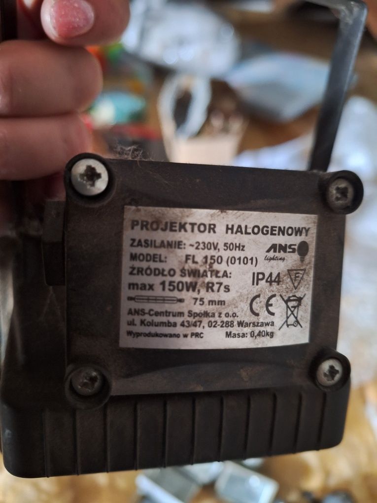 Projektor halogenowy