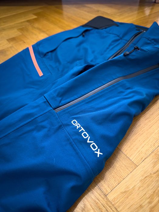 Spodnie na skitury Ortovox 3L Guardian Shell Pants - deep ocean