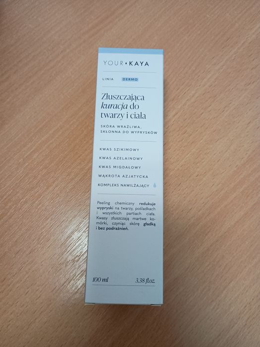 Your Kaya peeling złuszczająca terapia do twarzy i ciała nowe