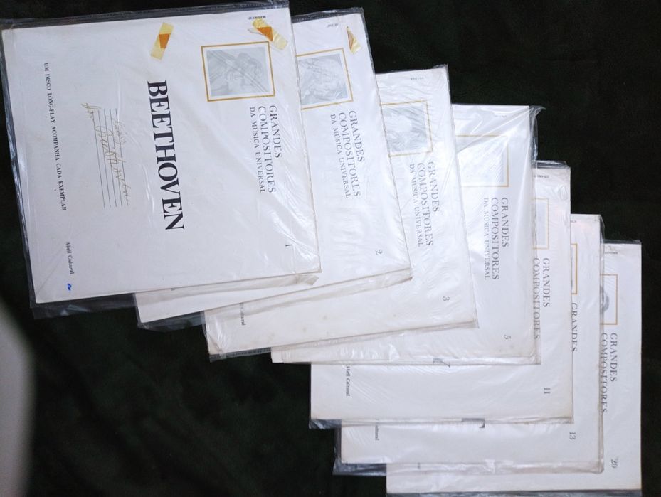 8x vinil musica classica 	- Grandes Compositores Da Música Universal*