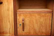 Movel bar vintage mid-century estilo Olaio madeira