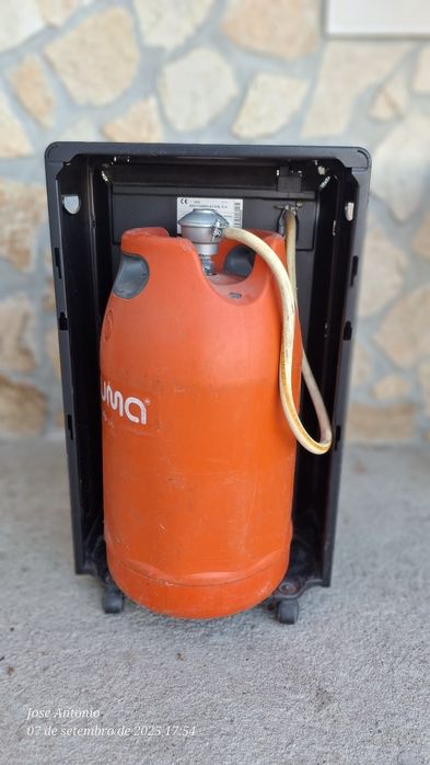 Aquecedor a gás usado
