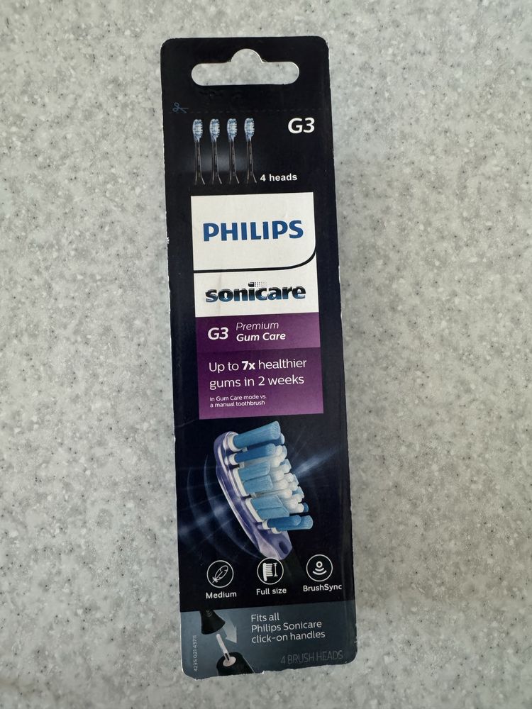 Philips sonicare C1 W2 Sensitive упаковки 2 шт. Оригінал