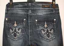 Spodnie/Jeans Damskie * Blue Monkey Luxury * Rozmiar S 28/34