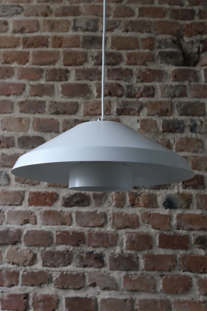 Duńska lampa sufitowa space age vintage wisząca