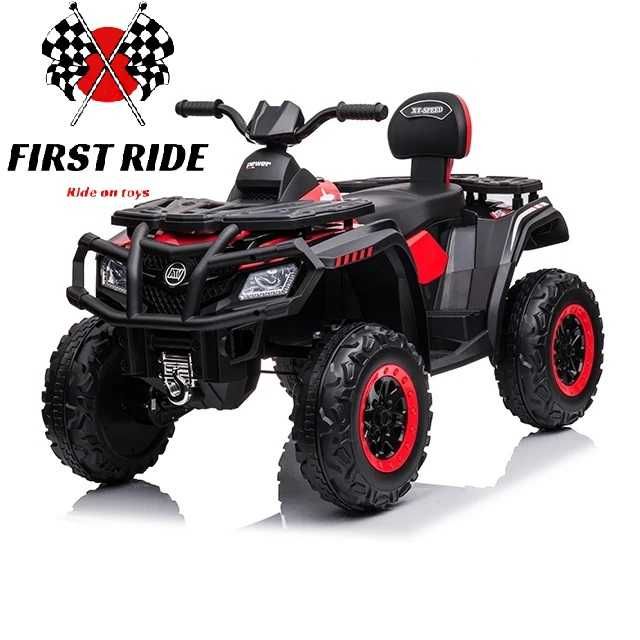 XT-SPEED Czerwony 4x4 320W pojazd na akumulator elektryczny Quad FR