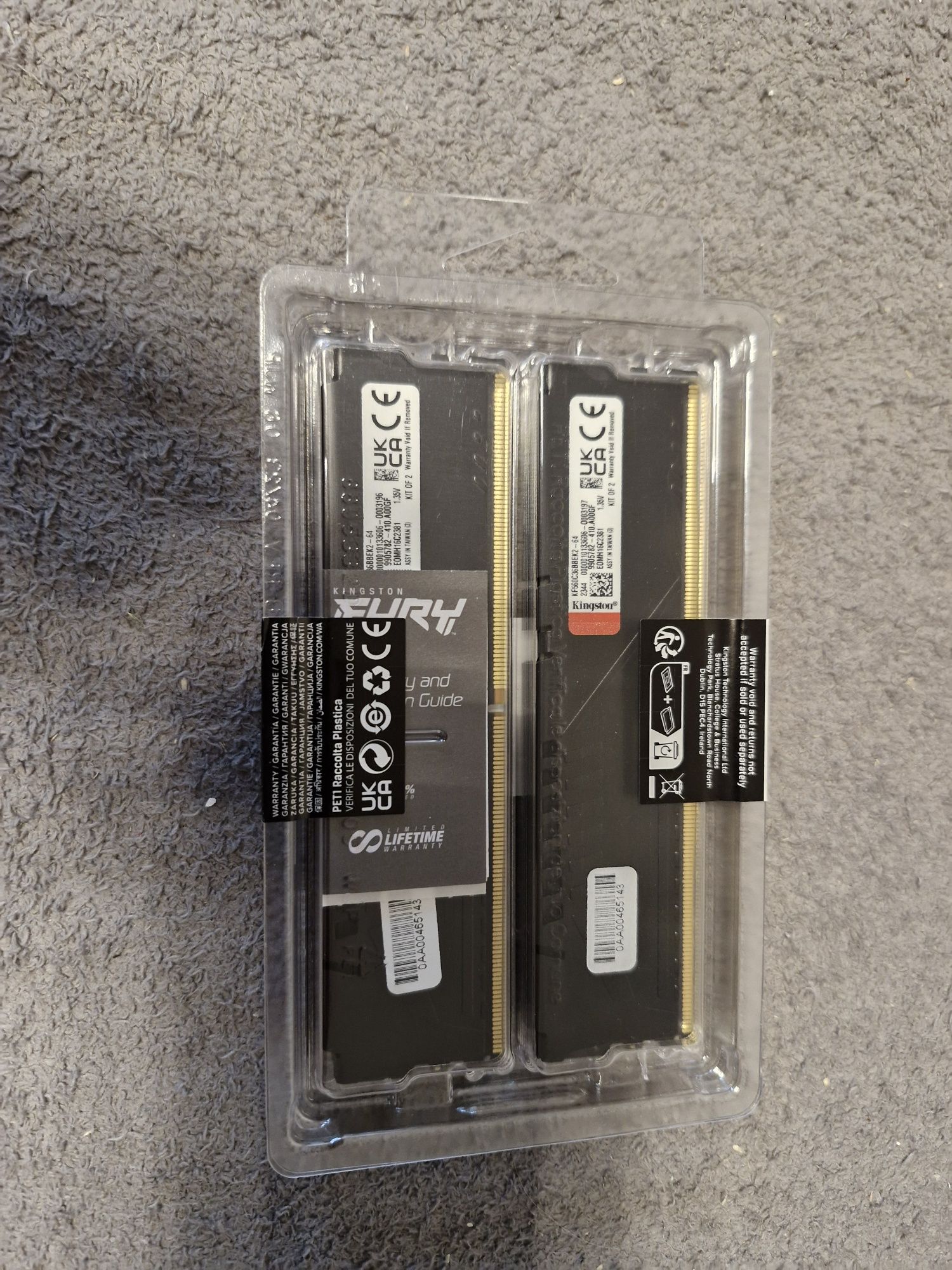 Pamięć RAM DDR5, 64GB, 6000MHz, Cl36