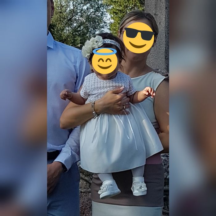 Sukienka do chrztu, rozmiar 68 - Cocodrillo